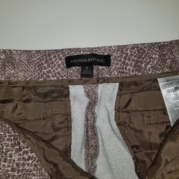 Banana Republic Snakeskin Print Casual Shorts - Picture 11 of 13
